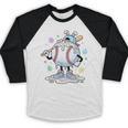 Baseball Drip Icecream Apparel Youth Boy Easter Baseball Raglan Shirt