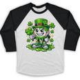 Baseball Drip Icecream Apparel Youth Boy St Patrick Day Baseball Raglan Shirt