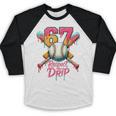 Baseball Drip Number 67 Player Sport For Men Women Kids Baseball Raglan Shirt Baseball Drip Number 67 Player Sport For Men Women Kids Baseball Raglan Shirt