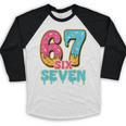 Baseball Drip Number 67 Player Trendy 6 7 Meme Baseball Raglan Shirt Baseball Drip Number 67 Player Trendy 6 7 Meme Baseball Raglan Shirt