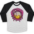 Baseball Drip Pink Glove Respect The Drip Youth Boys Girls Baseball Raglan Shirt Baseball Drip Pink Glove Respect The Drip Youth Boys Girls Baseball Raglan Shirt