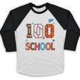Baseball Football Basketball I Survived 100 Days Of School Baseball Raglan Shirt Baseball Football Basketball I Survived 100 Days Of School Baseball Raglan Shirt