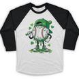 Baseball Icecream Apparel Youth Boy St Patrick's Day Baseball Raglan Shirt