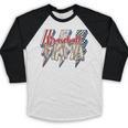 Baseball Mama Lightning Bolt Checkered Varsity Mother's Day Baseball Raglan Shirt Baseball Mama Lightning Bolt Checkered Varsity Mother's Day Baseball Raglan Shirt