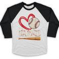Baseball Nannie Baseball Heart Family Matching Baseball Raglan Shirt Baseball Nannie Baseball Heart Family Matching Baseball Raglan Shirt