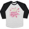 Baseball Phrase With Stars Baseball Raglan Shirt