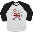 Baseball Santa 67 Christmas Xmas Pajamas Boys Kid Baseball Raglan Shirt Baseball Santa 67 Christmas Xmas Pajamas Boys Kid Baseball Raglan Shirt