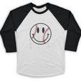 Baseball Season Happy Game Day Trendy Sports Vintage Baseball Raglan Shirt Baseball Season Happy Game Day Trendy Sports Vintage Baseball Raglan Shirt