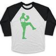 Baseball Shamrock St Patrick's Day Saint Paddy's Baseball Raglan Shirt