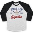 Brother Of Rookie 1st Birthday Baseball Boy Family Matching Baseball Raglan Shirt Brother Of Rookie 1st Birthday Baseball Boy Family Matching Baseball Raglan Shirt