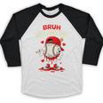 Bruh Valentine Baseball Drip Icecream Apparel Men Youth Boys Baseball Raglan Shirt Bruh Valentine Baseball Drip Icecream Apparel Men Youth Boys Baseball Raglan Shirt