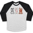 Bunny Football Baseball Sport Easter Day Baseball Raglan Shirt Bunny Football Baseball Sport Easter Day Baseball Raglan Shirt