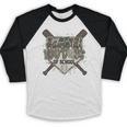 Camo 100 Days Of School Baseball Home Plate Drip Boy Kids Baseball Raglan Shirt Camo 100 Days Of School Baseball Home Plate Drip Boy Kids Baseball Raglan Shirt