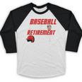 Cards Collector Baseball Cards Are My Retirement Plan Baseball Raglan Shirt