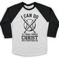 Christian Baseball Philippians 4 Baseball Raglan Shirt Christian Baseball Philippians 4 Baseball Raglan Shirt