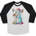 Christmas Baseball Snowman Drip For Boys Men Girls Women Baseball Raglan Shirt Christmas Baseball Snowman Drip For Boys Men Girls Women Baseball Raglan Shirt