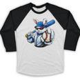 Cool Rabbit Baseball Easter Men Boy Toddler Kid Baseball Raglan Shirt