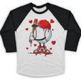 Cute Dripping Baseball Lover Valentines Day Boys Kids Baseball Raglan Shirt Cute Dripping Baseball Lover Valentines Day Boys Kids Baseball Raglan Shirt