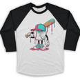 Drip Baseball For Boys Ice Cream Drip Youth Boys Sprinkles Baseball Raglan Shirt
