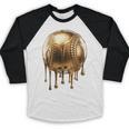 Dripping Gold Drip Baseball Game Day Player Coach Baller Baseball Raglan Shirt Dripping Gold Drip Baseball Game Day Player Coach Baller Baseball Raglan Shirt