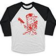 Drippy Baseball Mascot Valentine Heart Glasses Cartoon Baseball Raglan Shirt Drippy Baseball Mascot Valentine Heart Glasses Cartoon Baseball Raglan Shirt