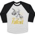 Fallout TV Series Lucy Do Unto Others Baseball Bat Gamer Baseball Raglan Shirt Fallout TV Series Lucy Do Unto Others Baseball Bat Gamer Baseball Raglan Shirt