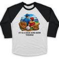 Father Son Baseball Father's Day Baseball Raglan Shirt