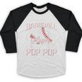 My Favorite Baseball Player Calls Me Pop Pop Baseball Raglan Shirt