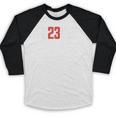 FO23VER Trendy Number 23 Baseball Team Sport For Women Men Baseball Raglan Shirt FO23VER Trendy Number 23 Baseball Team Sport For Women Men Baseball Raglan Shirt