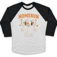 Football Referee Touchdown Baseball Homerun Goose Baseball Raglan Shirt