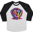 Gen Alpha Slang Ice Cream Drip Six Seven 67 Baseball Catcher Baseball Raglan Shirt Gen Alpha Slang Ice Cream Drip Six Seven 67 Baseball Catcher Baseball Raglan Shirt