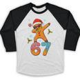Gingerbread Six Seven 67 Ice Cream Drip Baseball Baseball Raglan Shirt Gingerbread Six Seven 67 Ice Cream Drip Baseball Baseball Raglan Shirt