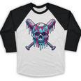 Halloween Baseball Skull Drip Baseball Lifestyle Boy Men Baseball Raglan Shirt Halloween Baseball Skull Drip Baseball Lifestyle Boy Men Baseball Raglan Shirt