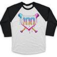 Happy 100 Days Of School Baseball Drip 100th Day Of School Baseball Raglan Shirt Happy 100 Days Of School Baseball Drip 100th Day Of School Baseball Raglan Shirt
