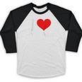 I Heart My Wawa Raglan Baseball Tee Baseball Raglan Shirt