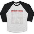 I Hit 100 Days Of School Baseball 100 Day Of School Baseball Raglan Shirt I Hit 100 Days Of School Baseball 100 Day Of School Baseball Raglan Shirt