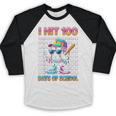 I Hit 100 Days Of School Baseball Ice Cram Drip 100th Boys Baseball Raglan Shirt I Hit 100 Days Of School Baseball Ice Cram Drip 100th Boys Baseball Raglan Shirt