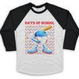 I Hit 100 Days Of School Baseball Player Kids Boys Son Baseball Raglan Shirt I Hit 100 Days Of School Baseball Player Kids Boys Son Baseball Raglan Shirt