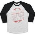 Hit Hard Run Fast Turn Left Baseball Fan Red Graphic Baseball Raglan Shirt Hit Hard Run Fast Turn Left Baseball Fan Red Graphic Baseball Raglan Shirt