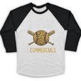 I'm Just Here For The Snacks And Commercials Baseball Baseball Raglan Shirt I'm Just Here For The Snacks And Commercials Baseball Baseball Raglan Shirt