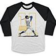 Jackson Chourio Milwaukee MLB Baseball Player MLBJCH202M Baseball Raglan Shirt