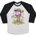 Kids Baseball Drip Ice Cream Apparel Kids Boys Mardi Gras Baseball Raglan Shirt Kids Baseball Drip Ice Cream Apparel Kids Boys Mardi Gras Baseball Raglan Shirt