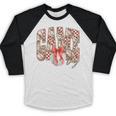 Leopard Checkered Game Day Baseball Coquette Bow Women Girls Baseball Raglan Shirt Leopard Checkered Game Day Baseball Coquette Bow Women Girls Baseball Raglan Shirt