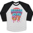 Mason 67 Costume Ice Cream Baseball Drip 6 7 Meme Six Seven Baseball Raglan Shirt Mason 67 Costume Ice Cream Baseball Drip 6 7 Meme Six Seven Baseball Raglan Shirt