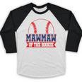 Mawmaw Rookie Of Year 1st Birthday Baseball Theme Matching Baseball Raglan Shirt