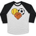 Mom Sports Heart Soccer Basketball Baseball Softball Baseball Raglan Shirt Mom Sports Heart Soccer Basketball Baseball Softball Baseball Raglan Shirt
