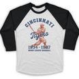 Negro League Baseball History Month Cincinnati Ohio Baseball Raglan Shirt Negro League Baseball History Month Cincinnati Ohio Baseball Raglan Shirt