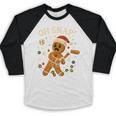 Oh Snap Gingerbreadman Christmas Baseball Baseball Raglan Shirt Oh Snap Gingerbreadman Christmas Baseball Baseball Raglan Shirt