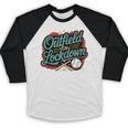 Outfield On Lockdown Baseball Defense Sports Baseball Raglan Shirt