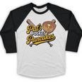 Pat's Pocket Pancakes Baseball Glove Stack Syrup Baseball Raglan Shirt